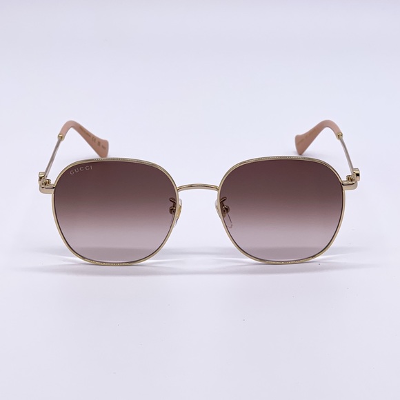 NEW GUCCI GG1142SA 002 NEW COLLECTION WOMEN’S SUNGLASSES GUCCI GG 1142sa - Picture 3 of 15